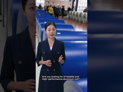 PE / PVDF покрытие A1100 Окрашенная алюминиевая катушка для продажи строительного материала