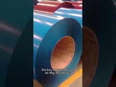 3003 Алюминиевая катушка 0,2-8,0 мм 100-2650 мм Температура H14 H16 H24 H26